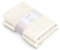 Cottoneclat 100% Organic Turkish Cotton Bath Towel Set of 2, Softer & Durable Carded Double Yarn, Quick Drying and Highly Absorbent, SoftTouch Essential, 70x140cm, Cream