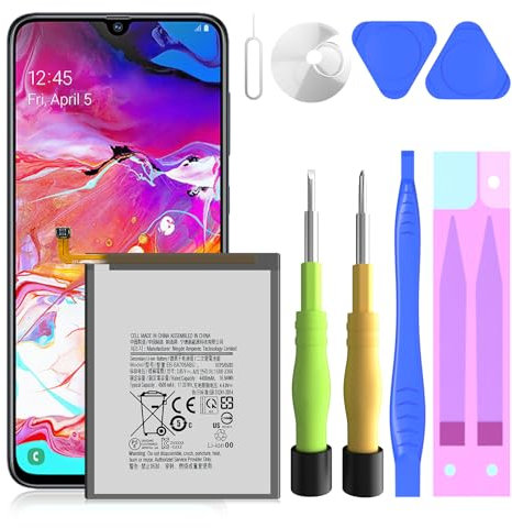 Galaxy A52 Battery,Li-Polymer EB-BG781ABY Replacement Battery for Samsung Galaxy A52 (4G / 5G) SM-A526 SM-A526B/DS SM-A5260 with Repair Tool Kit