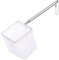 JIEYAO Aquarium Fischnetz mit Ausziehbarem Griff, 6,5 cm Mini Aquarium Kescher Net Fischnetz aus Edelstahl Kleines Feinmaschig Reinigungsnetz für Aquarien kleine Teiche Pools kleinen Fischen Garnelen