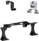Mordx Supporto da Parete PS5 regolabile, Con Supporto per Impugnatura e Supporto per Cuffie, Solo per Console PS5, Compatibile con Playstation 5 Disc & Digital Edition, Nero