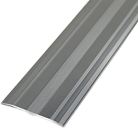 Transition Strip Wood to Tile Threshold Strip, Gap Connecting Transition Strips, Heavy Duty Aluminum Ramp Reducer, Carpet to Tile/Wood/Laminate,Iron,Iron