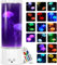 KIKILIVE lavalampe quallen lampe kinder,jellyfish lamp led lampe mit quallen drinnen 17 Farbe ändern dimmbare Nachtlicht für Home Decor Weihnachten Geburtstag Geschenke