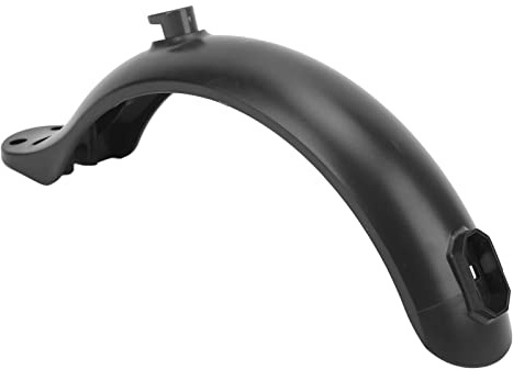 Elektroroller Kotflügel Schwarz ABS Material Spritzschutz Mudguard Ersatz Leichtes Design Einfache Wetterbeständig Scooter Zubehör Roller Kotflügel Professional Proof 4 Loch