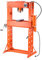VEVOR hydraulische Werkstattpresse 20 t (H-Rahmen) mit Pressplatte, einstellbare Hydraulikpresse (Max. Zylinder 185 mm) mit Dreieckstütze, geeignet zum Biegen & Richten & Stanzen Orange