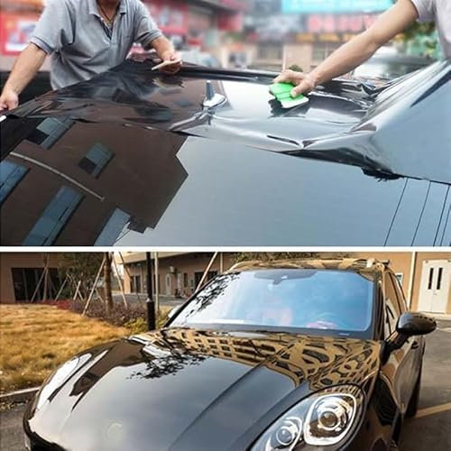 Glossy Black Gloss Vinyl Car Film Ideal for Car Paint Protection