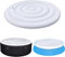 PZCC 145cm PVC Couverture de Remous Gonflable, avec Valve de Gonflage et de Dégonflage Rapide et Facile, Couvercle de Bain À Remous Rond, Isolation Thermique Pliable pour Spa (145)