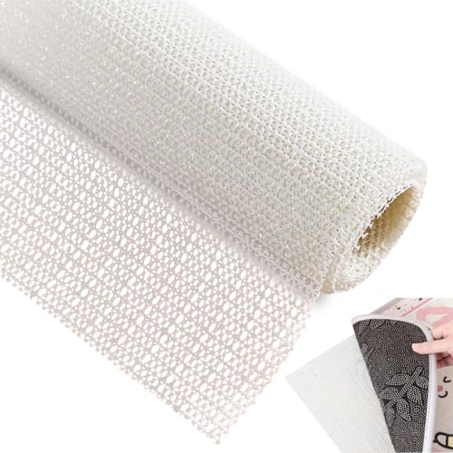 Antirutschmatte für Teppich 180 x 200cm, Teppich Antirutschunterlage, Anti Rutsch Teppichunterlage Rutschmatte Zuschneidbar Teppichstopper, rutschfeste Unterlage für Schubladen, Auto, Kofferraum