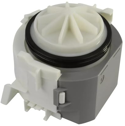 Masterpart Dishwasher Drain Pump Single Water Outlet Motor To Fit Neff S21, S41, S42, S48, S51 Dishwashers 00631200