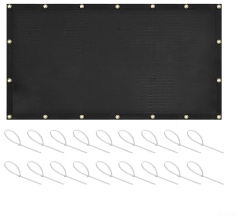 Gdfnmogo Bouclier thermique ignifuge pour garde-corps de terrasse – Protection murale de barbecue en fibre de verre, résistant à la chaleur de 482,2 °C, résistant à l'huile et facile à nettoyer, 91,5