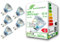 greenandco 5x GU10 35mm LED Spot | 3W 160 lm | 3000K warmweiß | 50° | 230V | CRI 90+ | flimmerfrei | nicht dimmbar