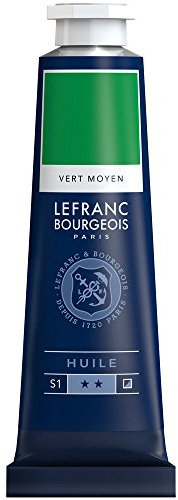 Lefranc Bourgeois Huile Fine 40ml Vert Moyen