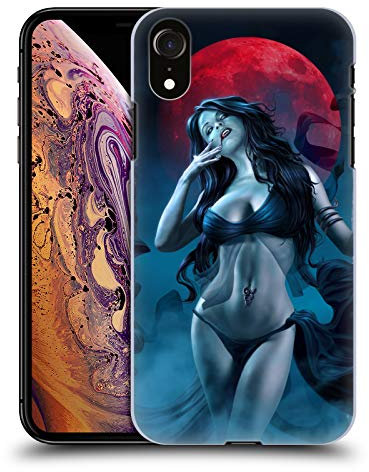 Head Case Designs Officially Licensed Tom Wood Blood Lust Vampire Fantasy Hard Back Case Compatible With Apple iPhone XR