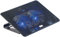 Callstel Laptop Kühler: Ultraleiser Notebook-Kühler bis 43,8 cm (17), 2 Lüfter, LED, 15 dB (Laptop Kühlung, leise, Laptopständer)