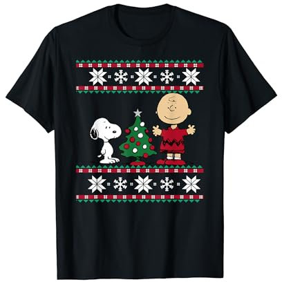 Peanuts Charlie Weihnachten T-Shirt
