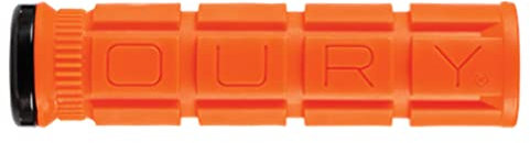 Oury Grip V2 Lock-On Grips Blaze Orange, Paar