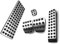 Bestlymood Auto Zubeh？R Bremse Kupplung Pedal Belag Abdeckungen für Mercedes W124 W202 W203 W140 W208 W210 W211 W220 R170 R171 R-Klasse MT