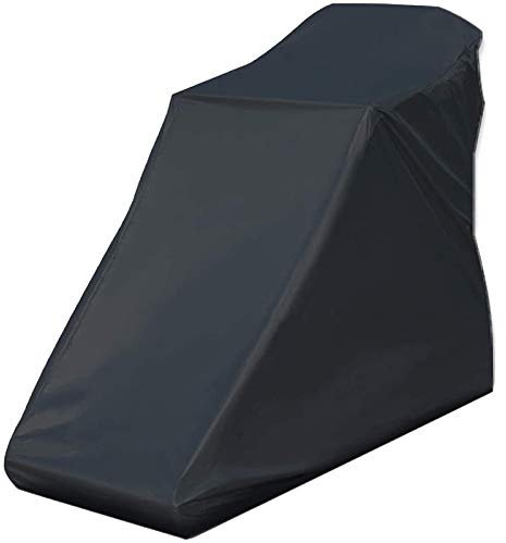 Haudang - Cubierta de cinta de correr, no plegable, resistente al agua, cubierta protectora adecuada para interiores o exteriores (color negro)
