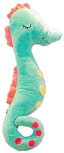 FeiWen Plüschtiere,Seepferdchen Plüsch,Seepferdchen Stofftier, Plüschtiere, Kissen,Kindergeschenke (Grün, 60cm)