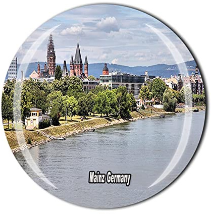 Mainz Germany Kühlschrankmagnet Touristen Souvenir Kristall Kühlschrank Magnet Sticker Kollektion