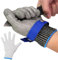 AovYoo Level 5 Cut Resistant Gloves, Men Protective Safty Work Gloves Chain Mail Gloves Kitchen Mechanics Heavy Duty Butcher Gloves Meat Cutting, Oyster Shucking, Mandolin Slicing (Large)