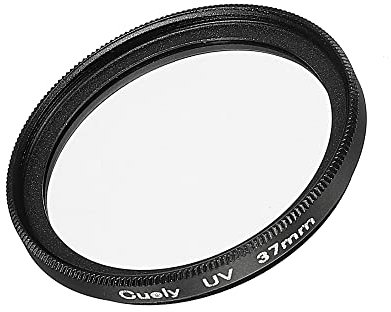 sourcing map UV Objektiv Filter 37mm Slim Rahmen Mehrfach Beschichtete Objektivschutz Filter für Kamera Fotografie Zubehör