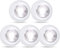 Dream Master 5 Pack LED Battery-Powered Wireless Touch Night Lights,Under Cabinet Lamp,Push Light for Closets, Counters, or Utility Rooms,Cool Light,White (5packlight04)