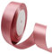 23Meter Satinband Bohnenpastenpulver 25mm Satinband Bänder,Breit Schleifenband Dekoband Stoffband Geschenkband Hochzeitsdeko Schleife für Geschenkverpackung,Kunsthandwerk,Haarschleifen,Blumenstrauß