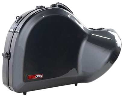 Gator Cases Presto Series Pro Koffer für Einzel- oder Doppel-Waldhörner, Anthrazit (GBPC-FRHORN)