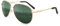 HENGOSEN Pilotenbrille Sonnenbrille Herren Damen Piloten-Polarisiert Sonnenbrille Metallrahmen Unisex Fahren Brille mit UV400 Schutz