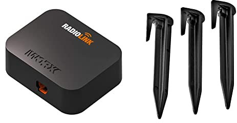 WORX - Module de Mise à Jour Longue Distance - Radio Link - WA0864 - Accessoires pour tondeuses Robots WORX LANDROID & Lot de 100 piquets de Fixation pour câbles périphériques - WA0179