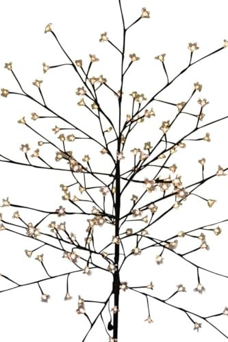 Light Up Christmas Cherry Tree 1.8M Tall With 180 Warm White Low Voltage LED Lights with Transformer - NOW REDUCED!!