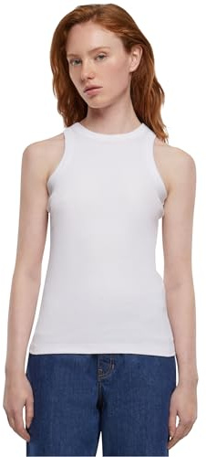 Urban Classics Damen Ladies Racer Back Rib Top