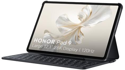 HONOR Pad 9, 12.1-inch Wi-Fi Tablet, 8GB+256GB, 120Hz 2.5K Eye Protection Display, 8 Speakers, Android 13, Space Grey