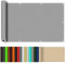 Toile d'ombrage Voile Ombrage Pergola 410 x 480 cm, Multi Couleur et Taille Toiles D'Ombrages UV Protection, Voile d'ombrage Vue Balcon Toile, pour Extérieur, Jardin, Gris Clair