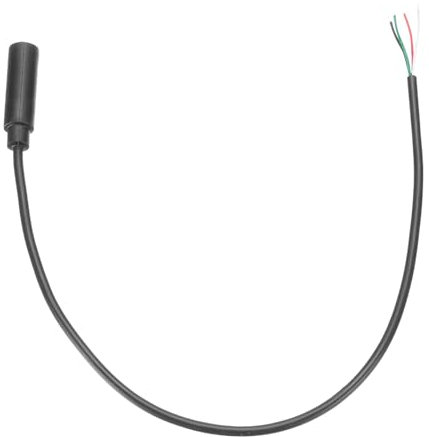 QUARKZMAN Câble Audio Prise Jack Femelle 3,5 mm vers Extrémité Ouverte de Fil Nu de Remplacement TRS 4 Pôles Stéréo 1/8 pour Réparation de Câble d'Écouteur, 0,30 m