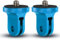 HSU Adaptateur en Aluminium 1/4 Caméra Adaptateur de Montage pour Caméra Insta360 One X2 X3 X4 et Autres Caméras d'action (2 Pièces, Bleu)