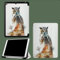 Aquarell Tiere Hülle für iPad 9. / 8. / 7. Generation mit Stifthalter 10.2 Zoll Modell 2021/2020 / 2019, Ultradünne Schutzhülle aus TPU mit Standfunktion für iPad 10.2 Eule