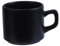 Cosy & Trendy Lot de 12 Tasses à Café en Grès Tower, Vert, 18 CL-Empilable
