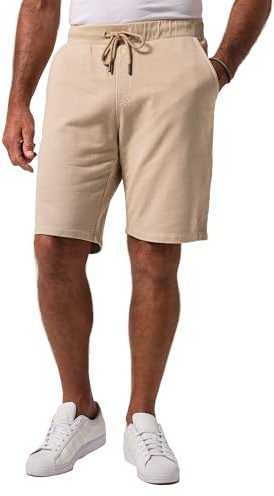 JP 1880 Herren Hose Jp1880 Sweat-Bermuda, Elastikbund, Vintage Look, Bis 8 XL
