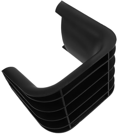 Wall Mounted Vacuum Hose Hook Holder, Plastic Black Storage Stand | Stable Support for Vacuum Cleaner Accessories, Space-saving Organization, Sleek Minimalist Style, Black Finish