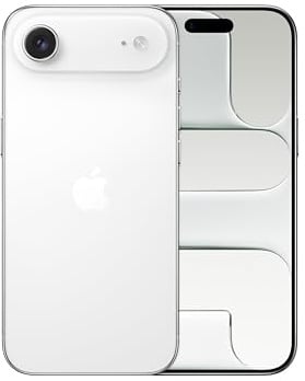Apple iPhone Air 512 Go : Le Plus Fin des iPhone, Écran 6,5 Pouces Jusqu’à 120 Hz, Puissante Puce A19 Pro, Caméra Avant Center Stage, Autonomie d’Une journée, eSim ; Blanc Nuage