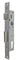 Tesa Assa Abloy 421038SSI Serrure monopoint à Levier Coulissant pour profilés métalliques Inoxydable Entrée 30 mm