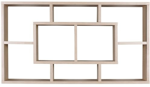 FineBuy Wandregal Paola 85x16x47,5 cm Sonoma Eiche, Hängeregal