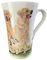 Roy Kirkham – Goldener Labrador Labrador Tasse mit Griff aus Porzellan, Zylindrisch, 13 cm hoch x 8,5 cm Durchmesser, Geschenkverpackung, Perfekt für Zuhause