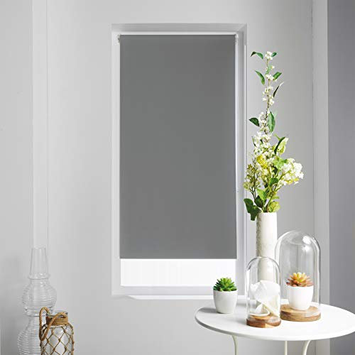 Douceur d'Intérieur Avvolgicavo OCCULTANTE, Poliestere, Occult Grigio, 41l x 180L cm