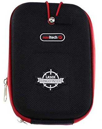 Navitech Black EVA Rangefinder Hard Case/Cover with Carabiner Clip Compatible with The Nikon 8397 ACULON Laser Rangefinder/Nikon Coolshot Golf Laser Rangefinder