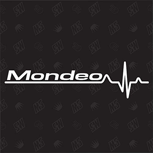 Mondeo Herzschlag - Sticker für Ford