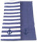 osters muschel-sammler-shop Maritime Küchenartikel ┼ Geschirrtuch 2er Set -oder Tischläufer ┼ Ankermotiv ┼ blau/Weiss (2er Geschirrtuch Set 50x70cm)