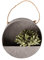 Esschert Design Pflanzkübel, rund, L – D 35 x T 10,6 cm – Zink