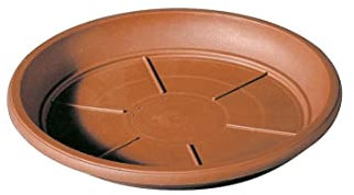 Deroma - Sottovaso da fiori Day R Cotto, 35 cm